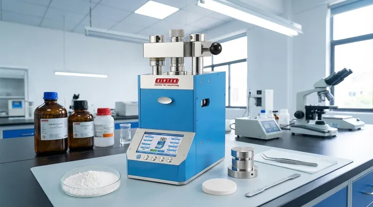 Qual é o uso de uma prensa hidráulica de pastilhas? Transforme Pós em Amostras Precisas para Análise