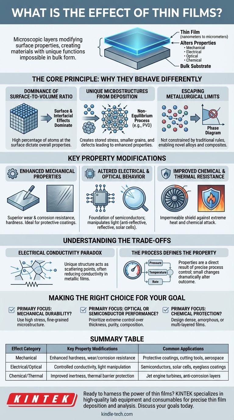 박막의 효과는 무엇인가요? 나노 스케일에서 우수한 재료 특성 잠금 해제 시각적 가이드