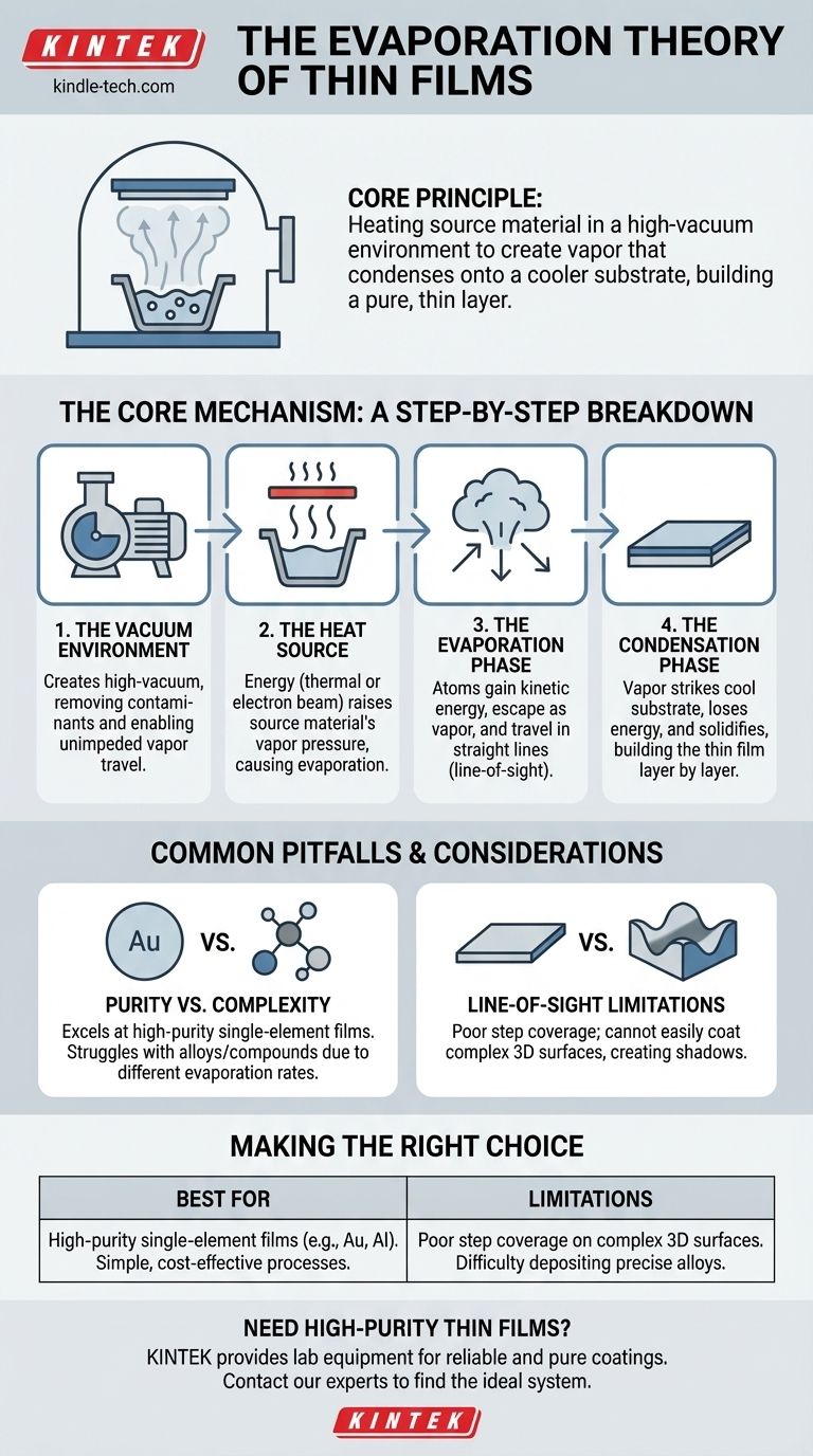 Что такое теория испарения тонких пленок? Руководство по нанесению высокочистых тонких пленок Визуальное руководство