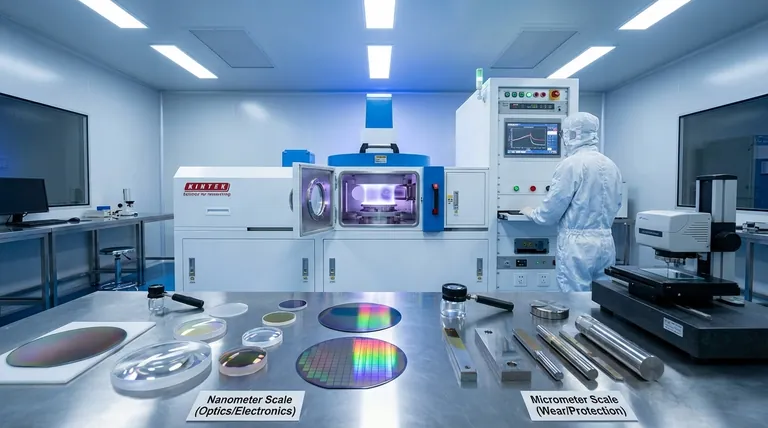 成膜の厚さは?ナノメートルからマイクロメートルまでのガイド