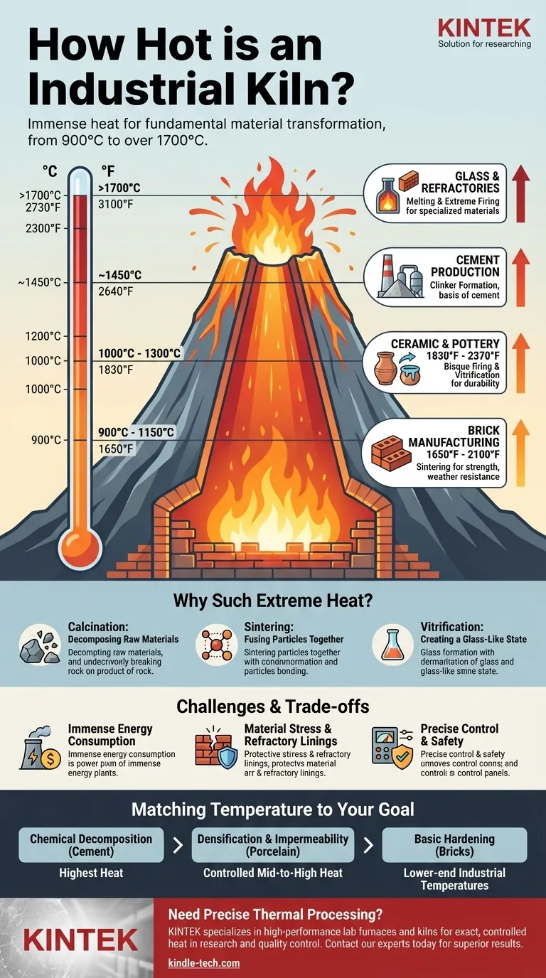Насколько горяча промышленная печь? Критические температуры для цемента, керамики и других материалов. Визуальное руководство