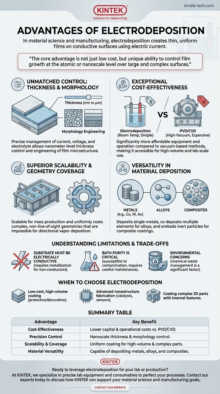 전착의 장점은 무엇인가요? 복잡한 부품에 정밀 코팅 구현 시각적 가이드