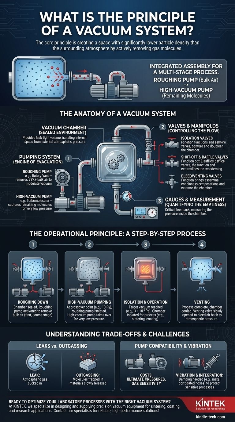 Qual è il principio del sistema a vuoto? Creare un ambiente a bassa pressione controllato Guida Visiva