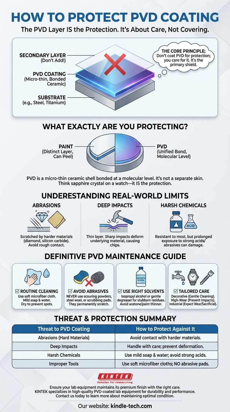 如何保护PVD涂层？一份关于正确维护和保养的指南 图解指南