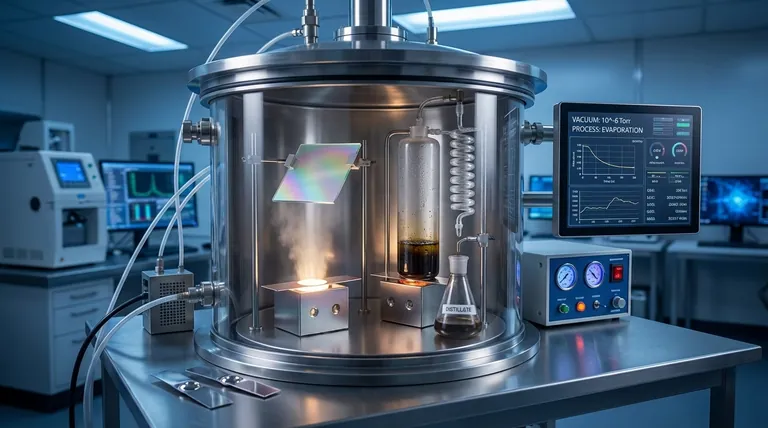 ¿Para qué se utiliza la evaporación al vacío? Soluciones de recubrimiento y purificación