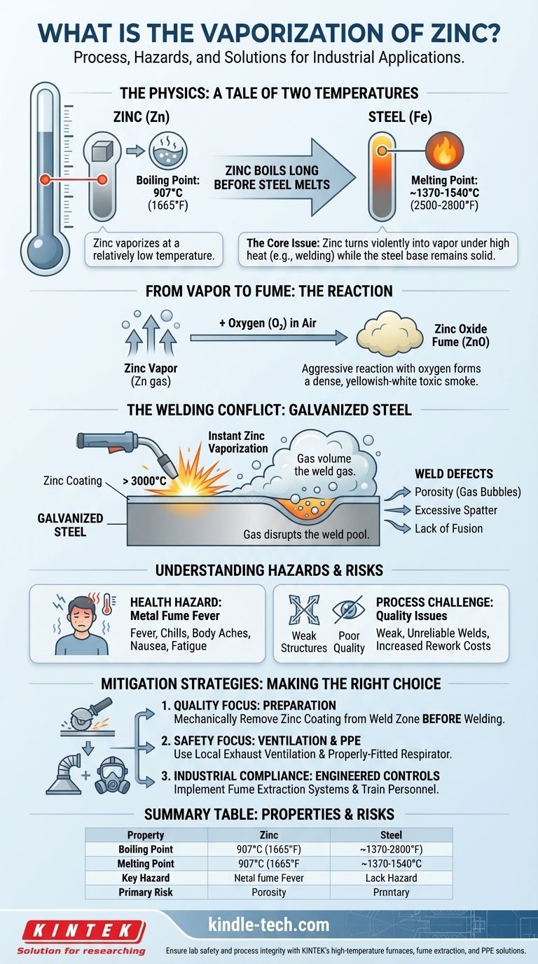 What is the vaporization of zinc? A Critical Safety & Quality Challenge in Welding Visual Guide