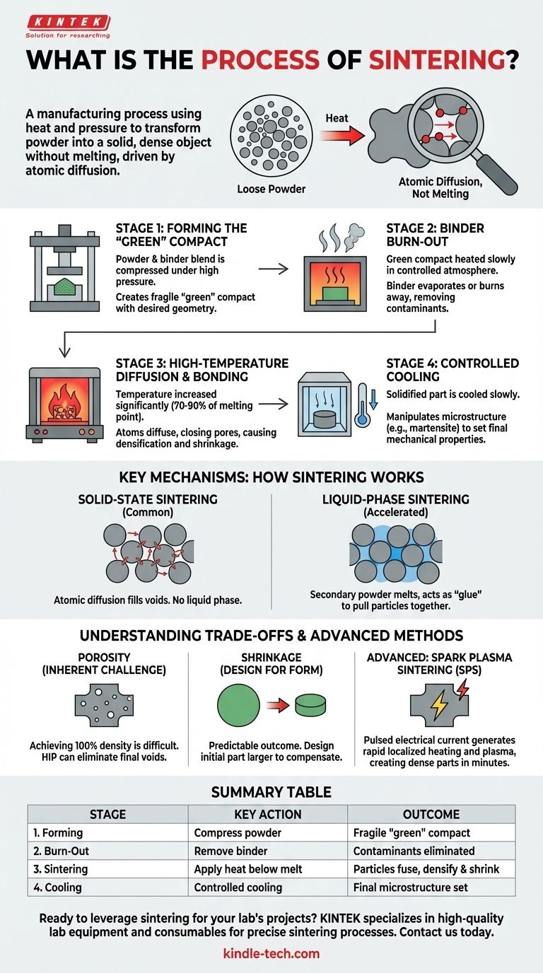 What is the process of sintering? A Guide to Powder-Based Manufacturing Visual Guide