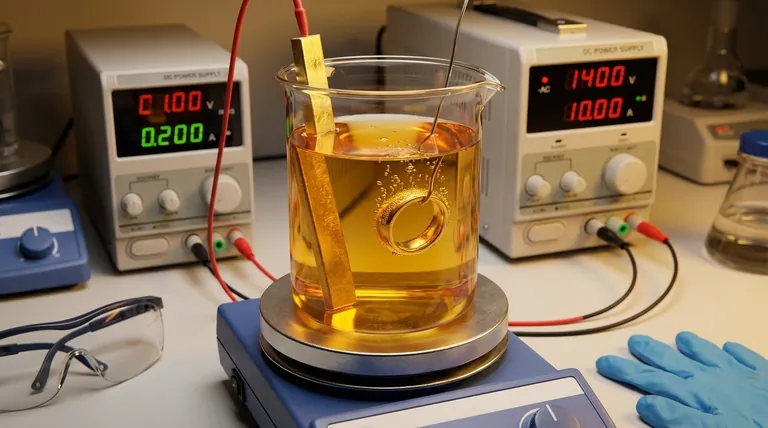 ¿Cuál es un ejemplo de electrodeposición? Desde el dorado de joyas hasta la fabricación de microchips