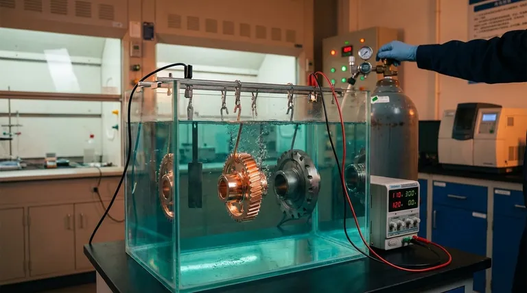 ¿Por qué se utiliza la deposición electrolítica? Para Diseñar Propiedades Superficiales Superiores