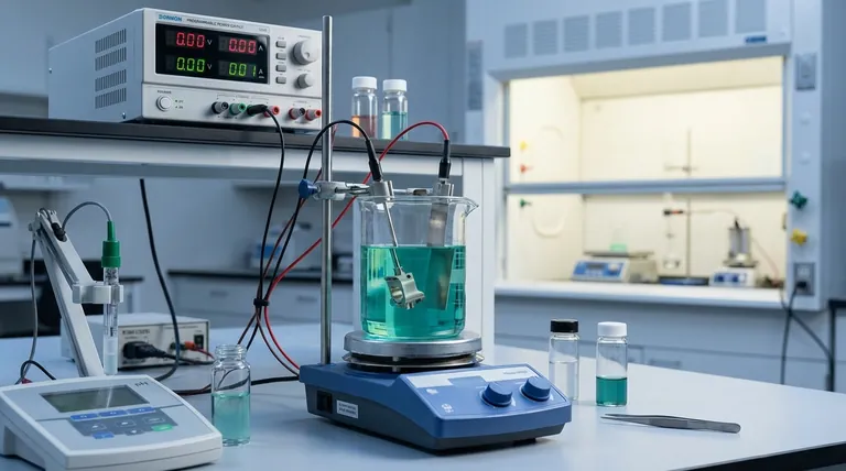 Qu'est-ce que la méthode d'électrodéposition pour les nanomatériaux ? Un guide de la nanofabrication de précision