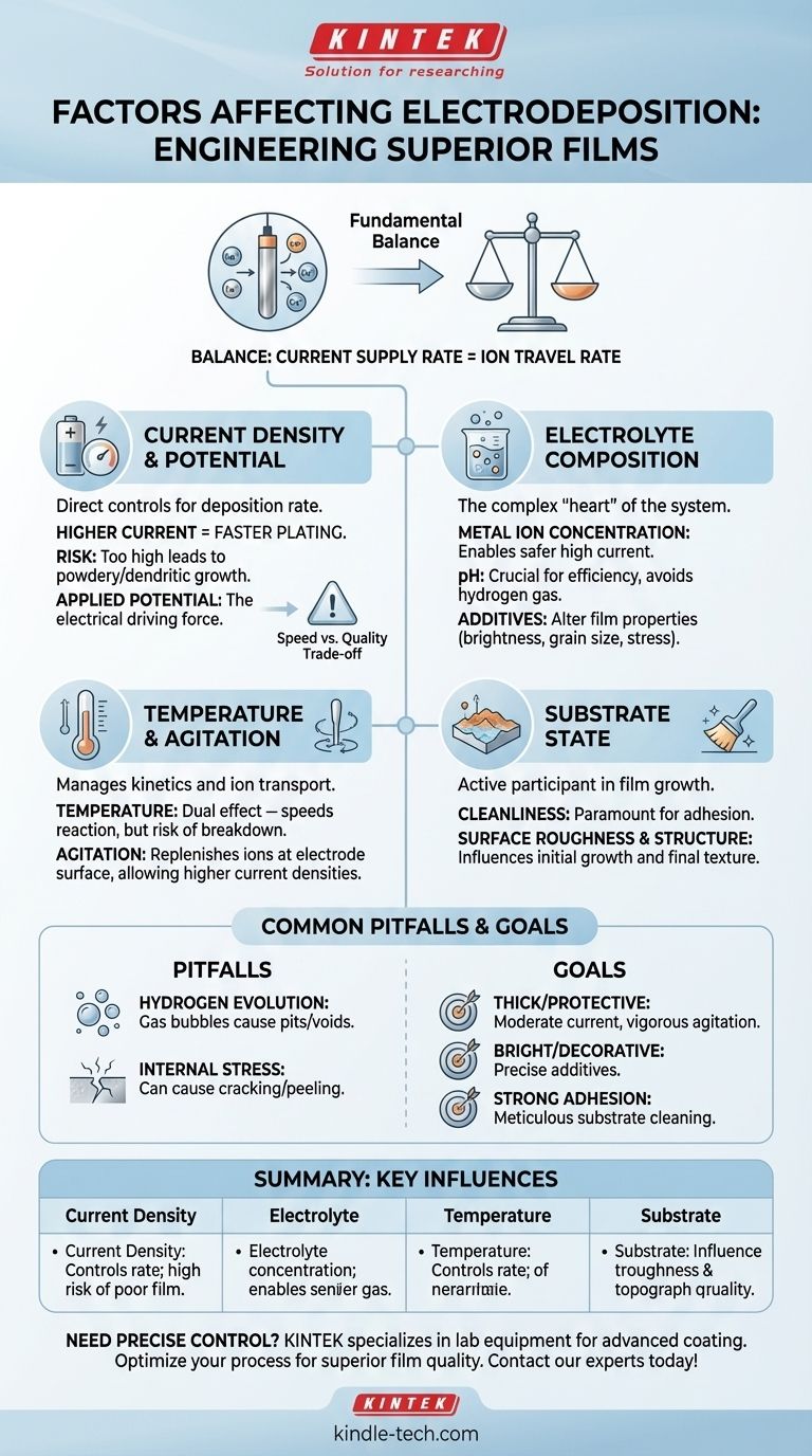Какие факторы влияют на электроосаждение? Ключевые переменные для получения превосходных покрытий Визуальное руководство