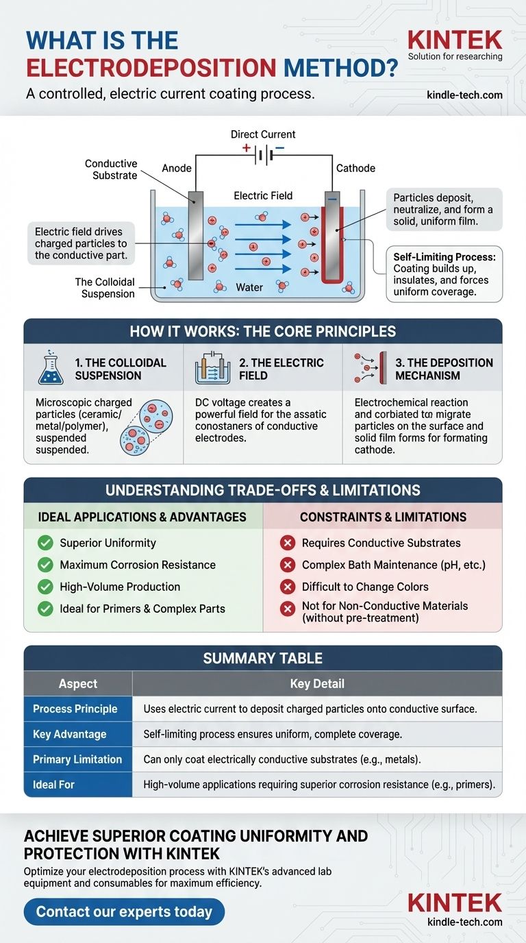 What is the electro deposition method? A Guide to Superior, Uniform Coatings Visual Guide