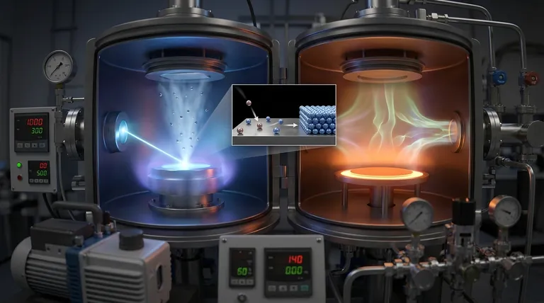 박막 증착 방법에는 무엇이 있습니까? PVD 대 CVD 기술 가이드