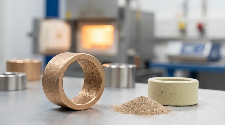 ما هو مثال على المعدن المُلبَّد؟ اكتشف محامل البرونز ذاتية التشحيم