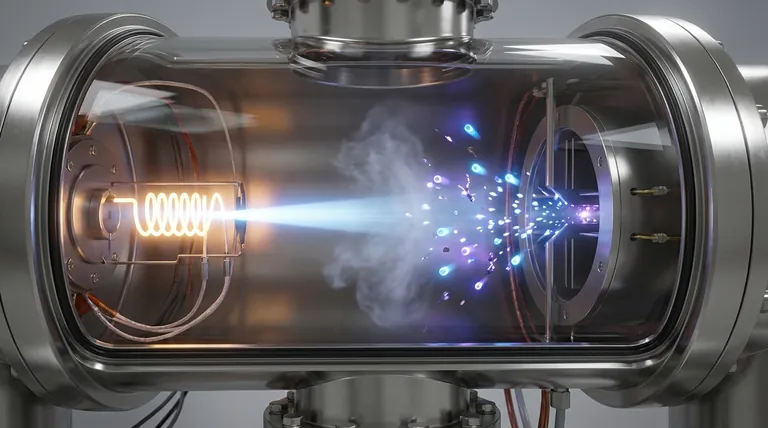 电子束对汽化样品有什么作用?电离和碎裂以识别化合物