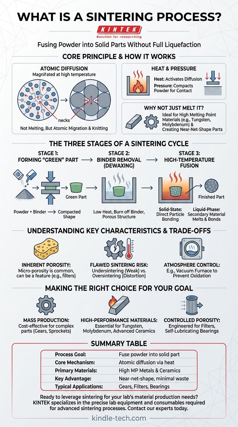 什么是烧结工艺？将粉末熔合为高性能零件的指南 图解指南