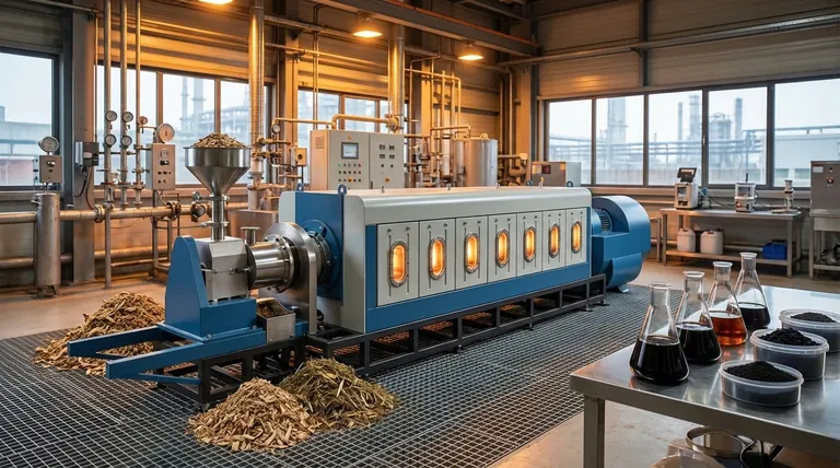 热解反应器的用途是什么?将废物转化为有价值的生物燃料和化学品