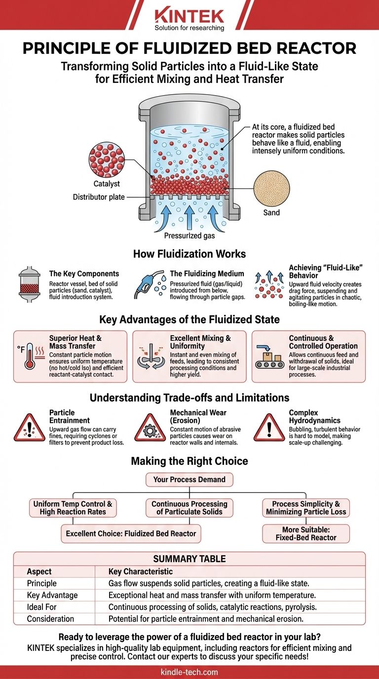 ما هو مبدأ مفاعل الطبقة المميعة؟ تحقيق خلط ونقل حرارة فائقين دليل مرئي