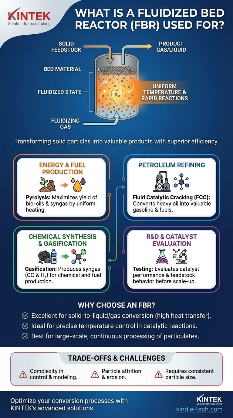 Для чего используется реактор с псевдоожиженным слоем? Добейтесь превосходной конверсии твердых веществ в газы и жидкости Визуальное руководство