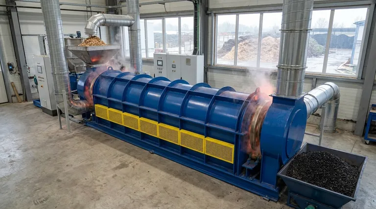 炭化処理の用途とは?バイオマスをエネルギー密度の高い「バイオコール」にアップグレードする