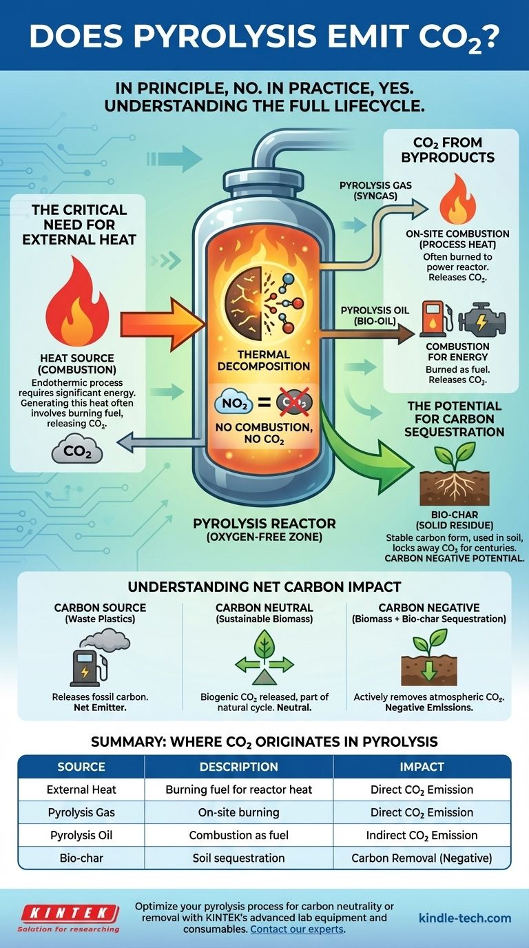 La pyrolyse émet-elle du CO2 ? Décryptage de l'empreinte carbone de la valorisation énergétique des déchets Guide Visuel