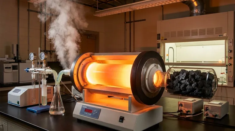 What gas emissions come from pyrolysis? Turning Waste into Energy and Carbon Sequestration