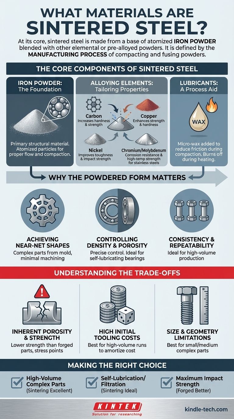 What materials are sintered steel? Unlock the Secrets of Powder-Based Steel Manufacturing Visual Guide