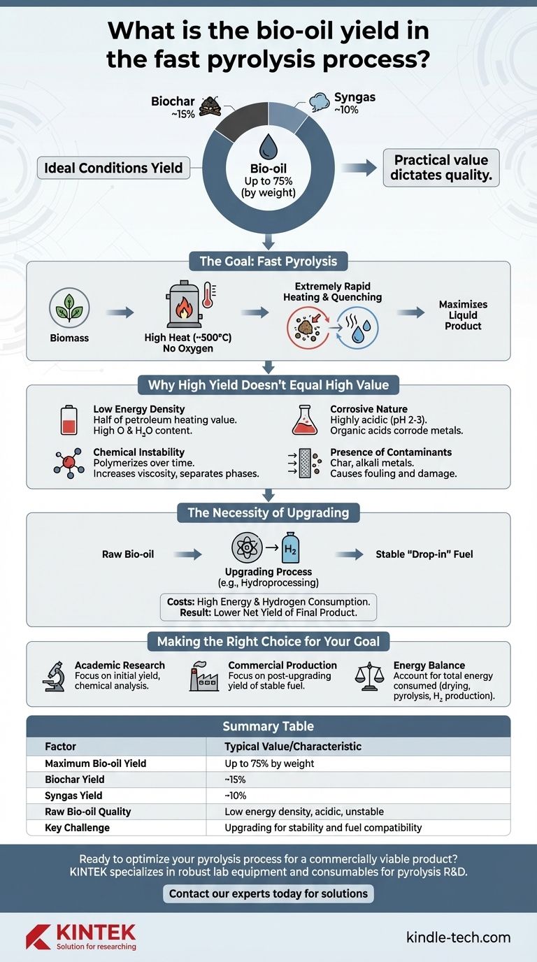 快速热解中的生物油产率是多少？高产率，但质量是关键 图解指南