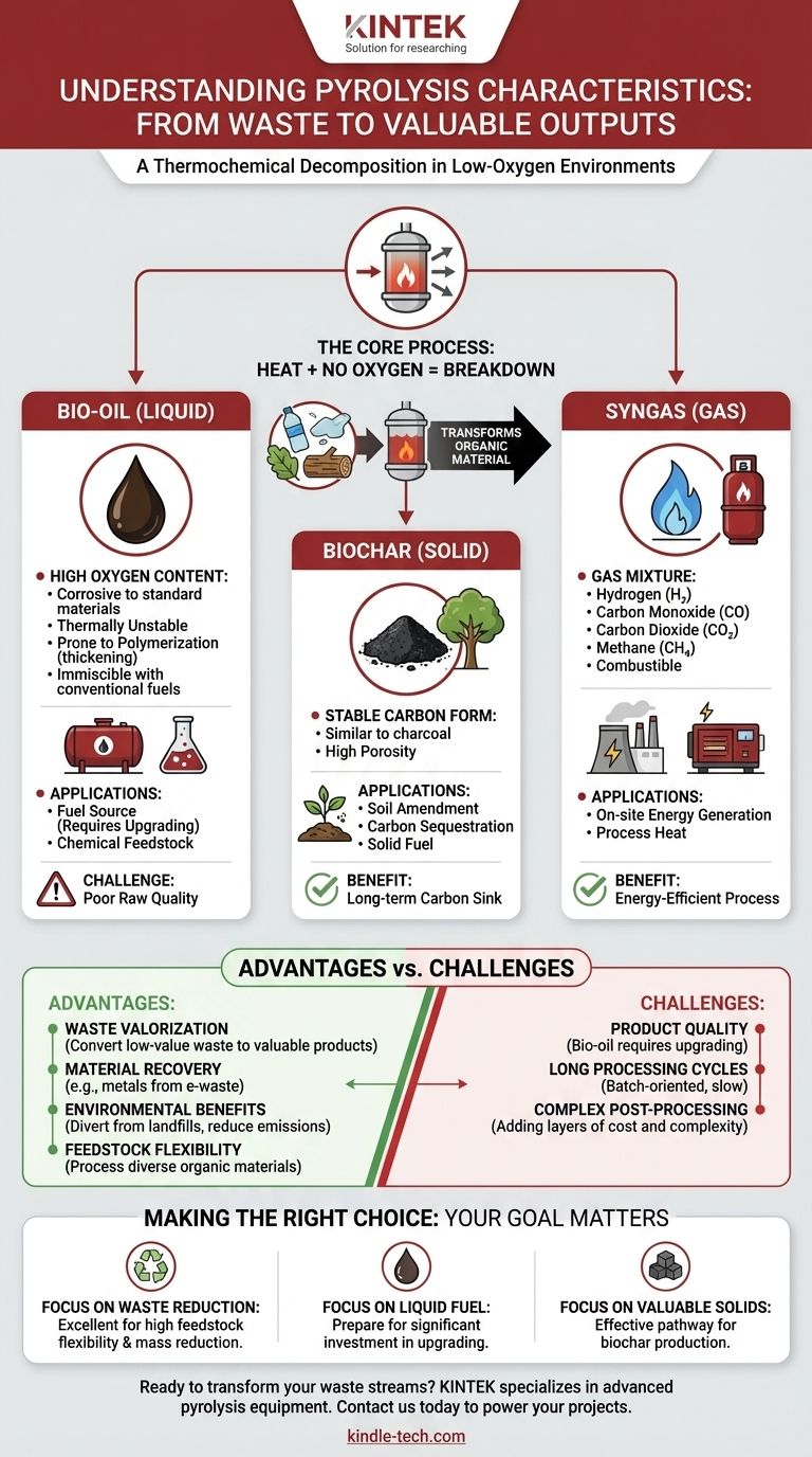 ما هي خصائص الانحلال الحراري؟ إطلاق العنان لإمكانات تحويل النفايات إلى طاقة دليل مرئي