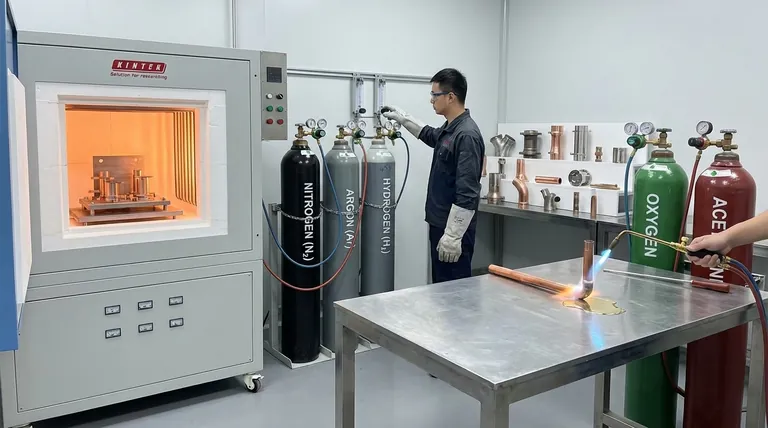 Welches Gas kann zum Löten verwendet werden? Wählen Sie die richtige Atmosphäre für den metallurgischen Erfolg