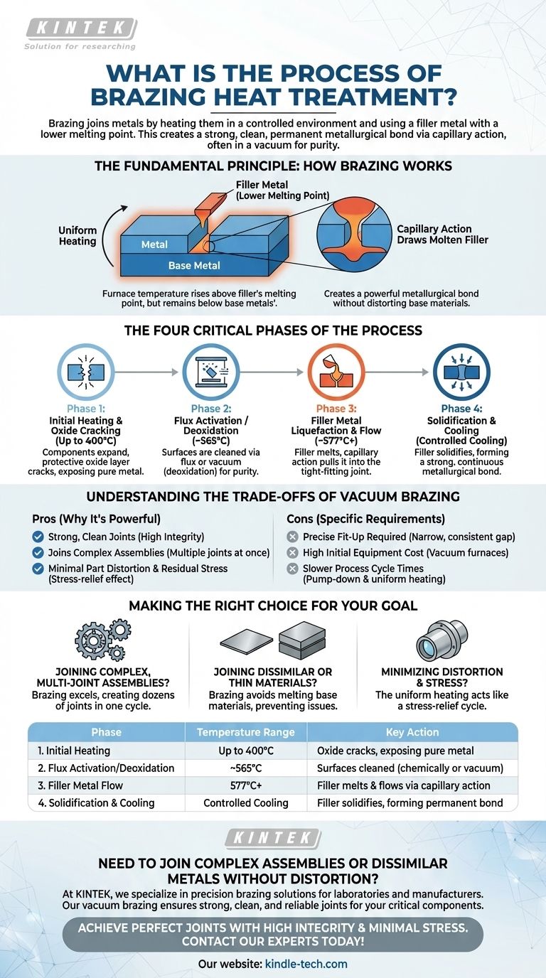 Quel est le processus du traitement thermique de brasage ? Obtenez des joints métalliques solides et propres Guide Visuel