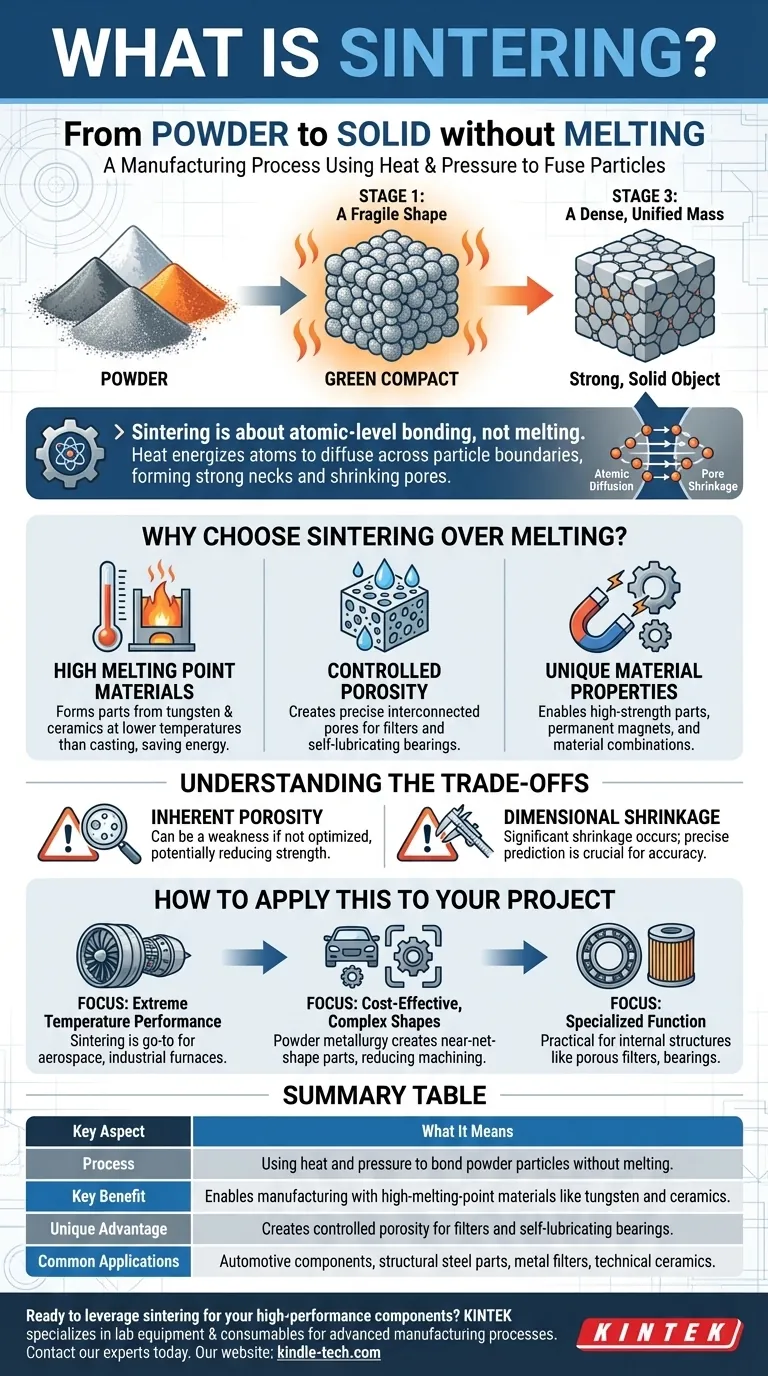 소결이란 무엇인가요? 고체 상태 제조 가이드 시각적 가이드