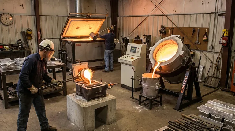 Какие бывают типы тигельных печей? Выберите подходящую печь для ваших нужд по плавке металла