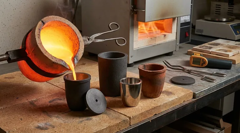 ¿De qué materiales están hechos los crisoles? Una guía para elegir el material de crisol adecuado