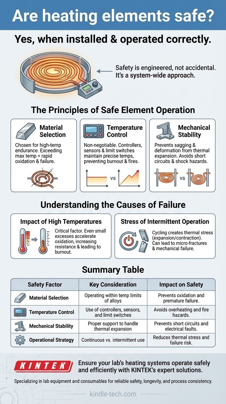 ¿Son seguros los elementos calefactores? Garantizando un procesamiento térmico fiable y seguro Guía Visual