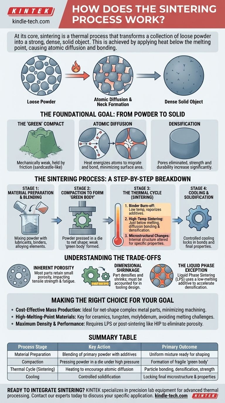 烧结工艺如何运作？将粉末转化为固体零件的指南 图解指南