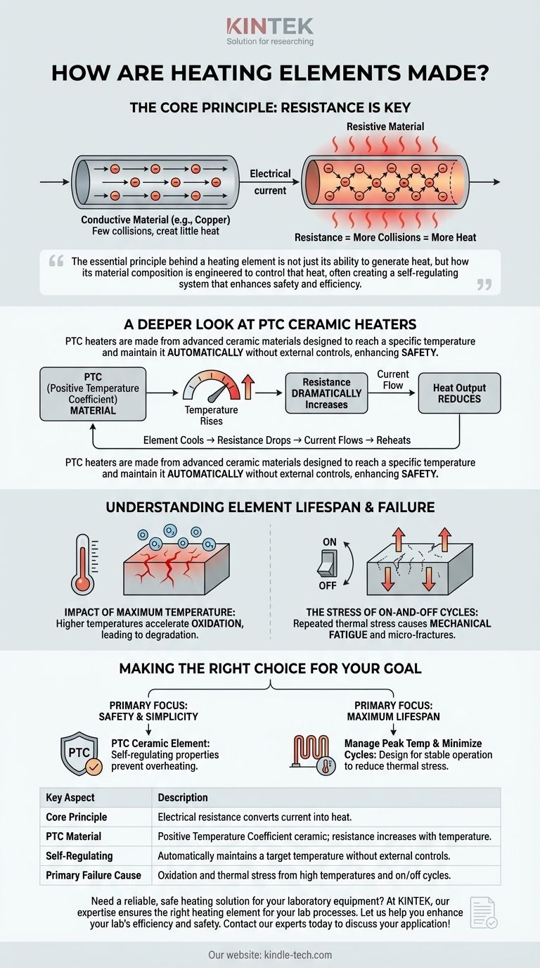 How are heating elements made? The Science of Self-Regulating PTC Ceramic Heaters Visual Guide