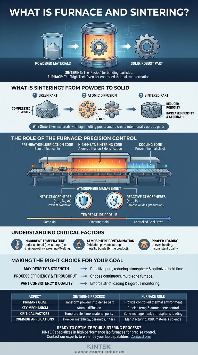 What is furnace and sintering? Precision Heat Treatment for Stronger Materials Visual Guide
