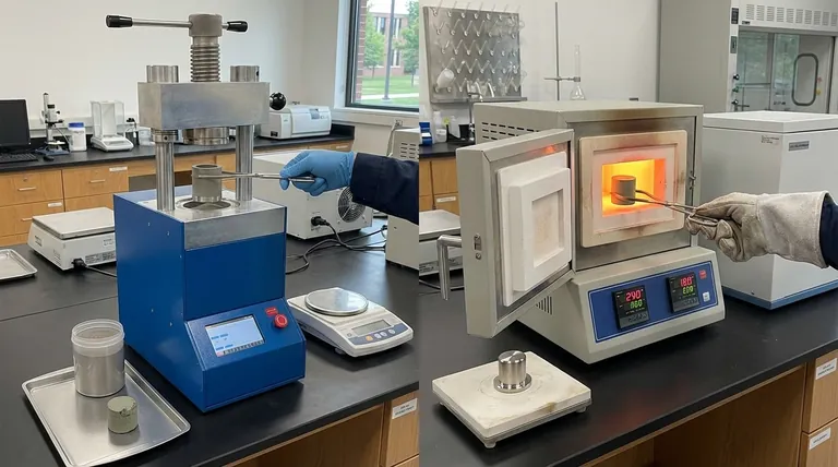 ¿Cuál es la diferencia entre sinterización y compactación? Una guía sobre el proceso de metalurgia de polvos de dos pasos