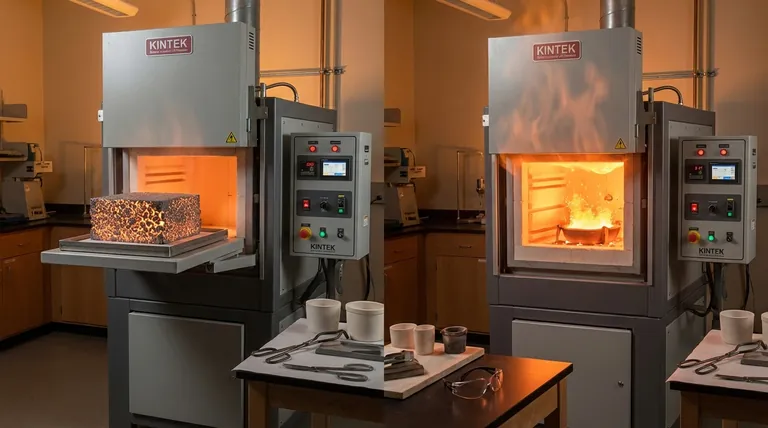 ¿Cuál es la diferencia entre sinterización y fusión? Domine los procesos térmicos clave para sus materiales