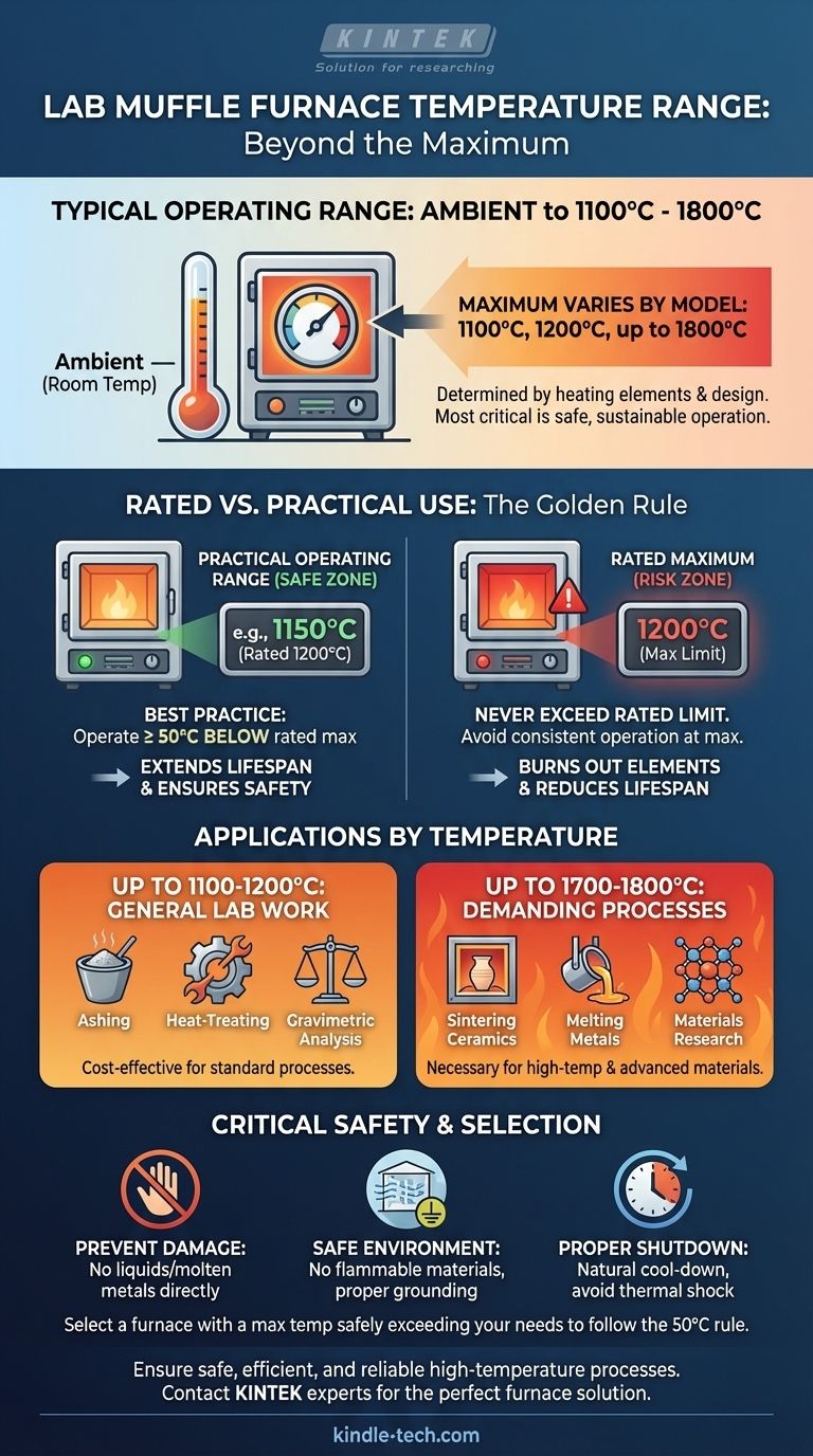 ما هو النطاق الحراري لفرن التخمير المخبري؟ ابحث عن النموذج المناسب لاحتياجات مختبرك دليل مرئي