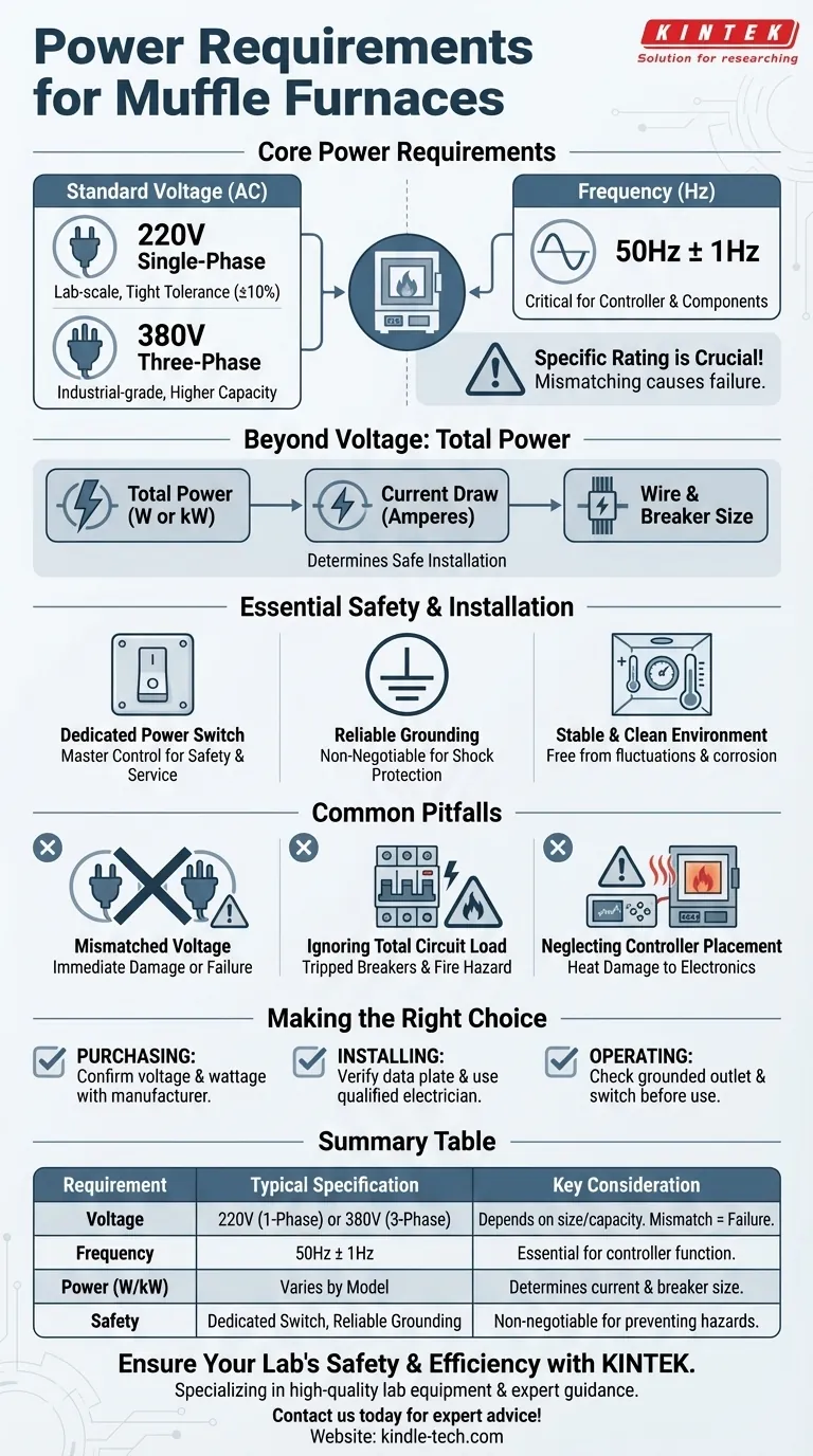 马弗炉的电源要求是什么？确保安全高效运行 图解指南