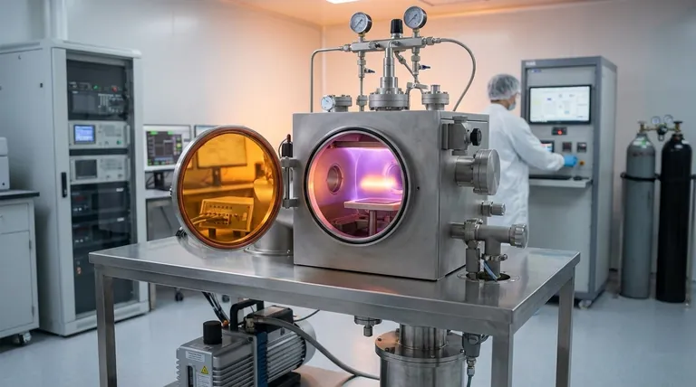 Qual é a aplicação da pulverização catódica reativa? Sintetizar Filmes Compostos de Alto Desempenho