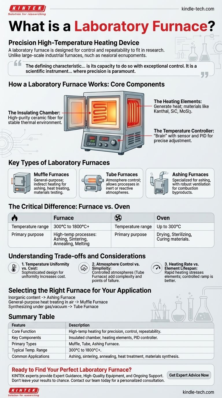 What is a laboratory furnace? The Essential Guide to High-Temperature Precision Visual Guide