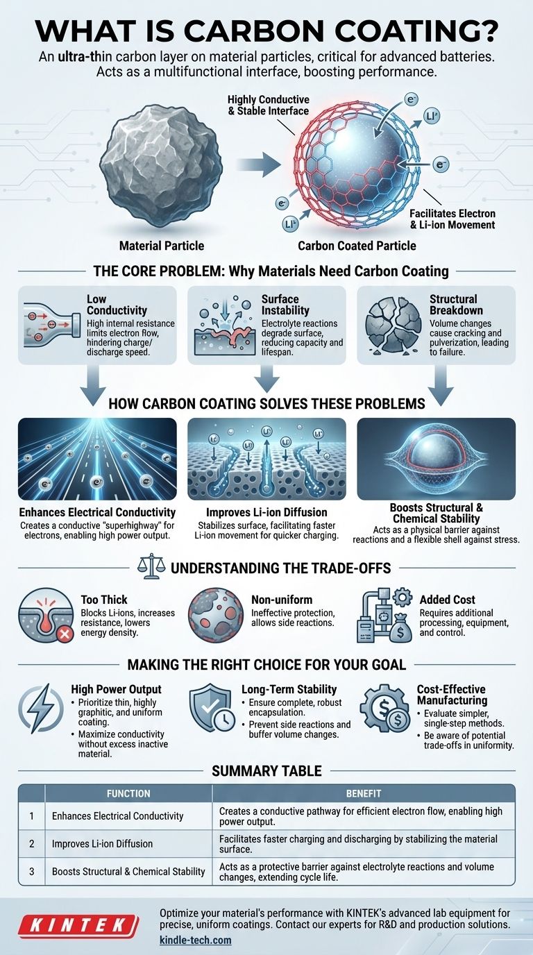 ما هو الطلاء الكربوني؟ عزز أداء البطارية بدرع موصل دليل مرئي