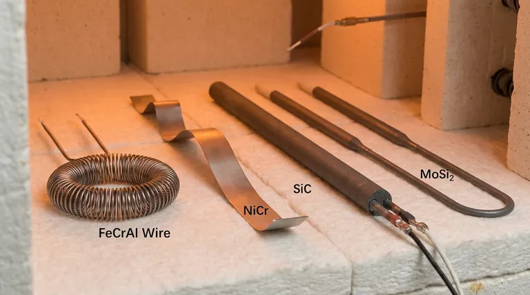 What are the high temperature furnace elements to be used in oxidizing environments? Select the Right Element for Your Lab