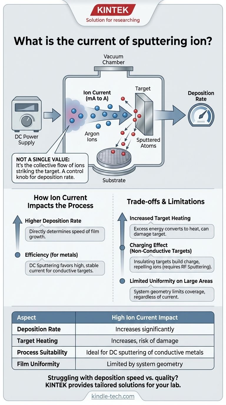 스퍼터링 이온의 전류는 얼마입니까? 박막 증착 속도 및 품질 제어 시각적 가이드