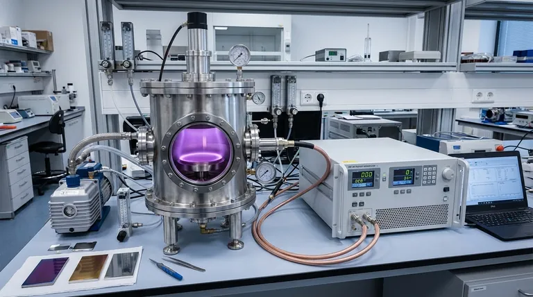 ¿Podemos usar pulverización catódica por RF para materiales conductores? Sí, para una versatilidad máxima en la deposición de películas delgadas