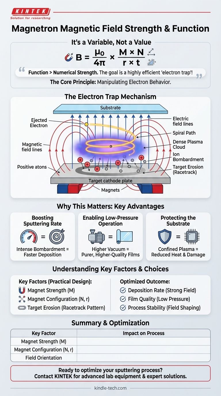 ما هي قوة المجال المغناطيسي للمغنيترون؟ الأمر يتعلق بالوظيفة، وليس مجرد القوة دليل مرئي