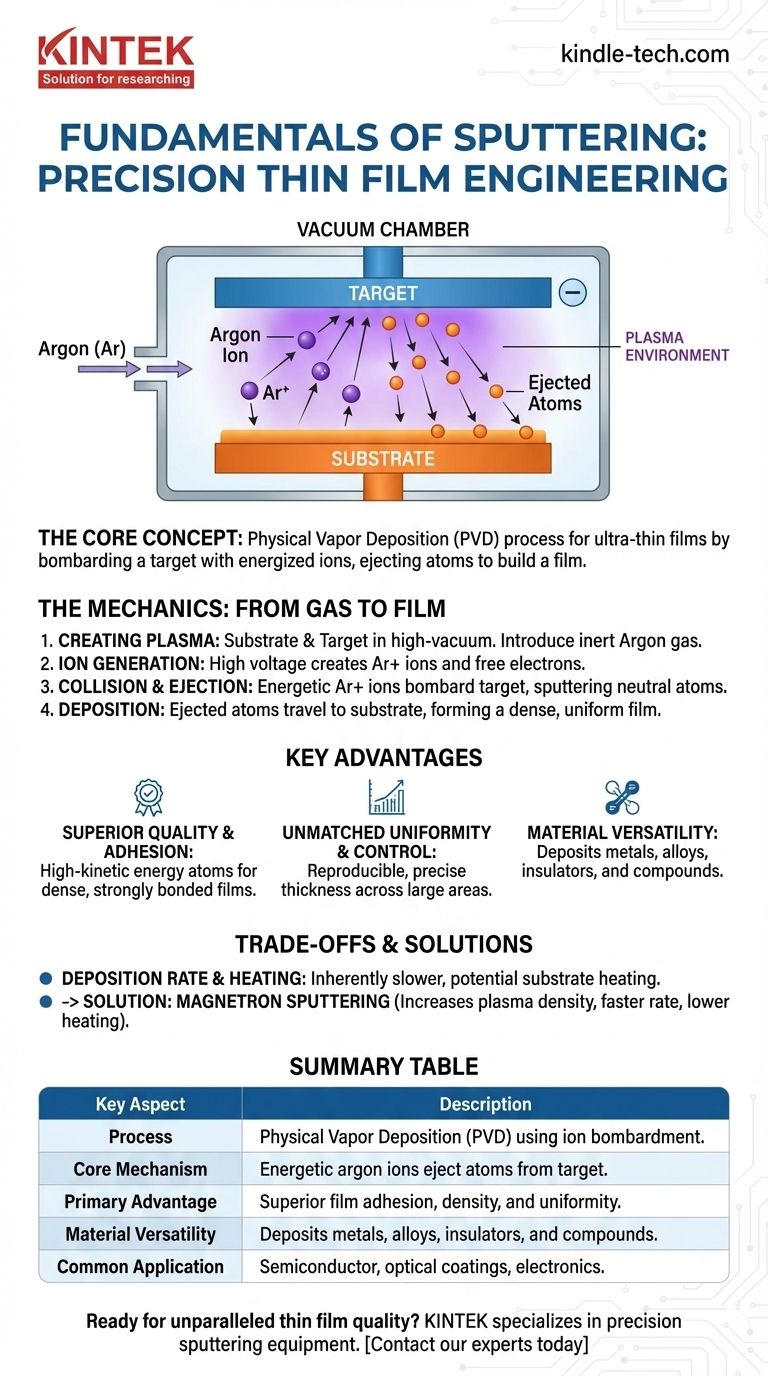 What are the fundamentals of sputtering? Master the Art of High-Quality Thin Film Deposition Visual Guide